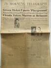 The Morning Telegraph Sept 11  1961 Green Ticket Upsets Playground