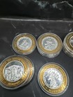 10  10 Ten Dollar Gaming Token Aladdin Ali Baba Casino   999 Silver Las Vegas