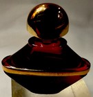 Vtg Miniature Samsara Guerlain 2ml Pure Perfume Red Glass Mini Fresh  full Nwob