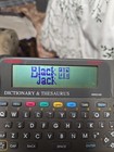 Franklin Dictionary Thesaurus Mwd-640 Electronic Bookman Tested W  2 Cartridges
