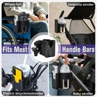 Stroller Cup Holder Phone Holder Universal Cup Holder For Walker Wheelchair Bike