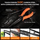 Kastking Steelstream 8pc Fishing Tool Kit Pliers Fillet Knife Lip Gripper