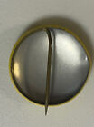 Davy Crockett Junior Scout Pin Vintage Circa 1950s Button 20mm Litho Alamo Texas