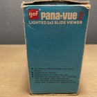 Vintage Pana-vue Automatic Lighted 2x2 Slide Viewer 35mm By View Master Gaf