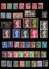  Great Britain United Kingdom Stamps Worldwide Lot Collection