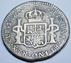 1824 T-cuz Cuzco Peru 1 Reales Genuine Spanish Colonial 1800 s 1r Coin