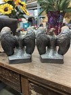 Vintage Philadelphia Manufacturing Company 1776 Eagle Brass Bookends Pair  read