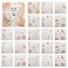 Vintage Sticker Book For Junk Journals 10 Sheets Washi Sticker 10 Sheets Autumn