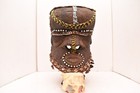 Antique Kuba Bwoom Mwaash Tribal Helmet Mask From The Drc Congo Vtg