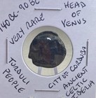 Extremely Rare 140bc-90bc Celtic Coin Ancient Iberia Winged Cupid Genuine Worn