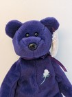 1997 Ty Beanie Baby Princess Diana Bear Pvc Pellets China No Space Tag Mwmt Rare