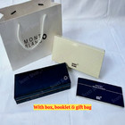      Montblanc Luxury White Rollerball Pen Chrome Trim  New In Box  Vip Gift Rare