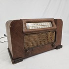 Antique Philco Vacuum Tube Radio Art Deco Victorian 1942 Model 42-321 Works