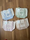 Trader Joe   s Mini Pastel Stripe Canvas Tote Bag Limited Edition Set Of 4 2026