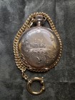 Vtg Waltham Pocket Watch Hunters Case Gf
