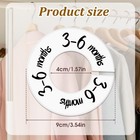 Gjinxi Baby Closet Dividers  Set Of 6 Baby Closet Size Dividers  Baby Hanger    