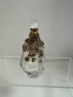 Antique Collectible Victorian Crystal Perfume Bottle Wj4