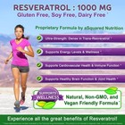 100  Natural Resveratrol - 1000mg Per Serving Max Strength  180 Capsules     