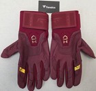 Phillies Bryce Harper Signed 2 Autos 2026 Player Issued Batting Gloves Maroon