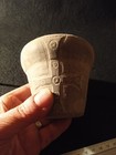 Superb And Great  Medieval Templar Clay Chalice   Read Description