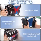 7 Key Accordion  3 Bass Mini Accordion Instrument  Lightweight And Durable Po   