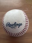 Official Rawlings Game Used Major League Baseball Mlb Real Leather  16 Fast Ship