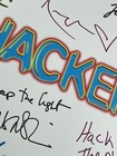 Hackers Title Card Signed- 8 5 X 11- Autograph Reprints- Hackers Movie