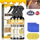 3   Natural Bee Wax Furniture Polish Spray W  Tool Micro-molecularized Beeswax Us