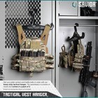  heavy-duty  2pcs Tactical Vest Hanger For Plate Carrier Chest Rig Armor Gear