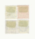 1929 Used Great Britain Stamps   s 205-208 King George V  Cv  16 25