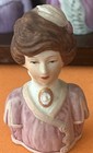 Avon Vintage 1980   s Victorian 8 Lady s Thimbles With Display Stand 