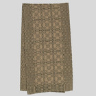 New Primitive Farmhouse Table Runner Green Woven 56 x14  Saratoga Cotton Rustic