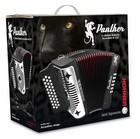 Hohner Panther Diatonic Accordion - Gcf 31 Button Treble  12 Bass  2 Pad Straps
