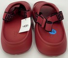 Ugg Sport Yeah Men s Sandals Size 10 Red  Slingback Slide Flat Shoes