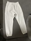 Essentials Youth Sweatpants Light Oatmeal Size Medium