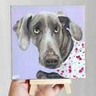 Pet Custom Portrait By Photo Original Art Oil Painting  Realistic Pet Portrait  