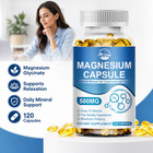 Magnesium Glycinate 500mg 120 Capsules Sleep Muscle Support