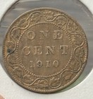 1910 Canada One 1 Cent Large 