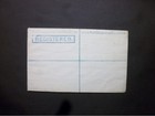 Gb Stationery 1878 Qv 2d Blue Registered Envelope Size F Sans Serif H b Rp2