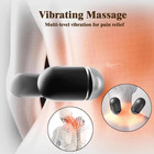 Neck Massager Pillow Heat Traction Vibration Cervical Support Wireless Usb Charg