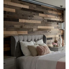 Weathered Wood Wall Planks 4ft Rustic Barn Look 8 Pack Reclaimed Boards Decor