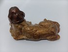 Antique Austrian Cold Painted Venetian Bronze Setter Retriever Dog Figure Statue