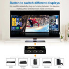 5x1 Hdmi Switch Hd 4k Video Switcher With Ir Remote Controller 5 Input 1 Output 