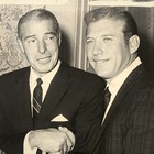 Mickey Mantle   Joe Dimaggio 1964 Psa Type 1 Authentic Original Photograph Mohr