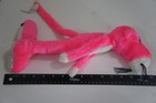 Vintage Pink Panther Stuffed Plush Toy - Approximately 13  Tall - Heavy Wear