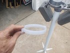 Rare  White Diffuser Light Ring For 1950 s Reed Drive-in Speaker Junction Hanger