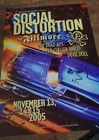 Social Distortion Fillmore Posters Set  2  Original F727  F729 2005 Craig Howell