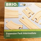New Brio World 33402 -expansion Pack Intermediate - Wooden Train Kids Set 16 Pc