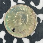1952 South Africa 3 Pence Threepence Lot f7844 Silver  Proof 