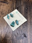 Barse Sedona Earrings- Turquoise- Sterling Silver- Nwt